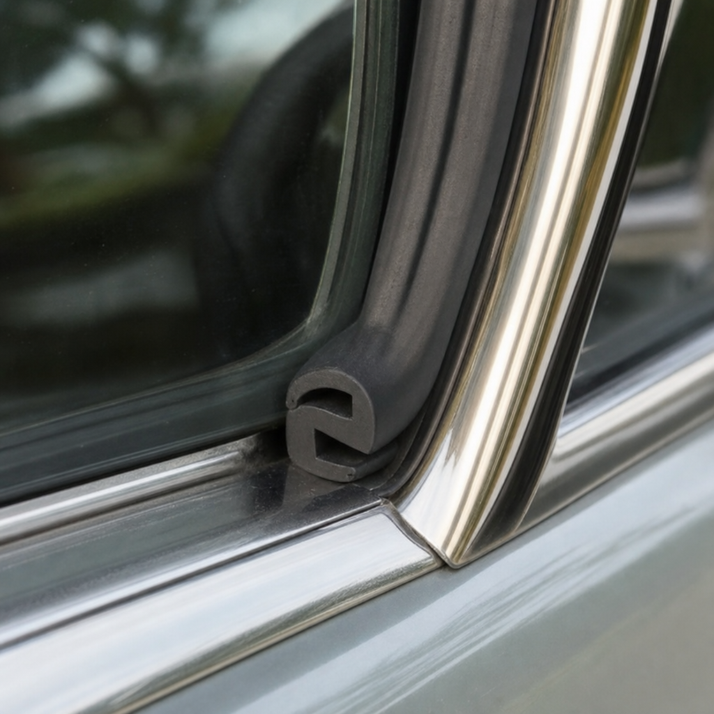 S Window Rubber – 6mm Channel, 20mm Wide x 16.5mm High (IRS2022)