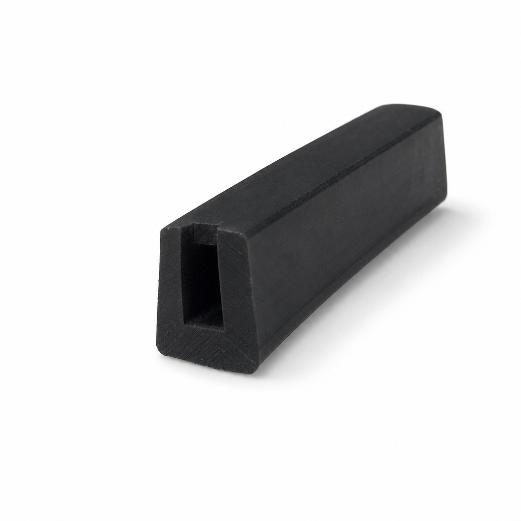 U Channel – Black Neoprene (IRS0922N) 4mm x 8mm