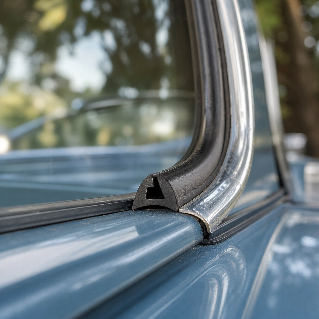 Awning Rail Seal – Black PVC (Fits Caravan CRS13)
