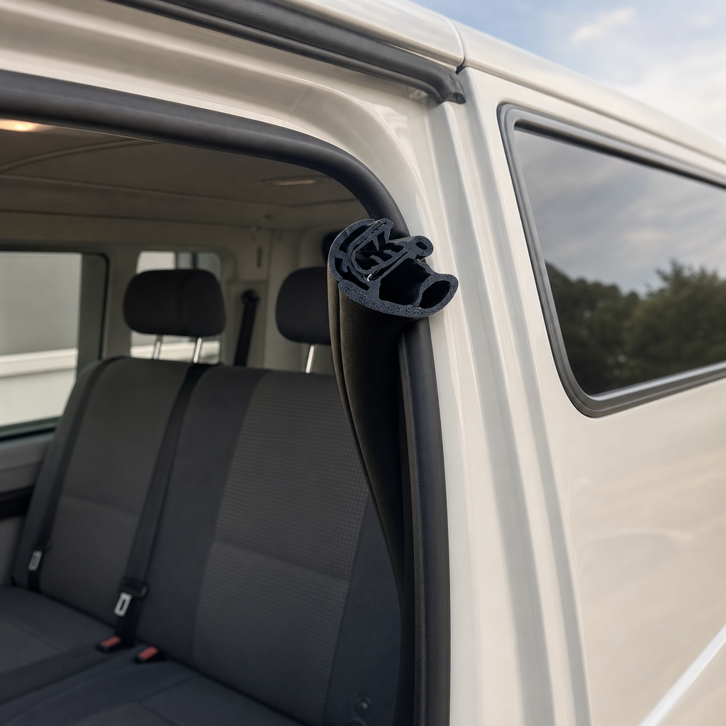 EPDM Flexible Self Grip Rubber Side Seal – Fits VW T5 & T6
