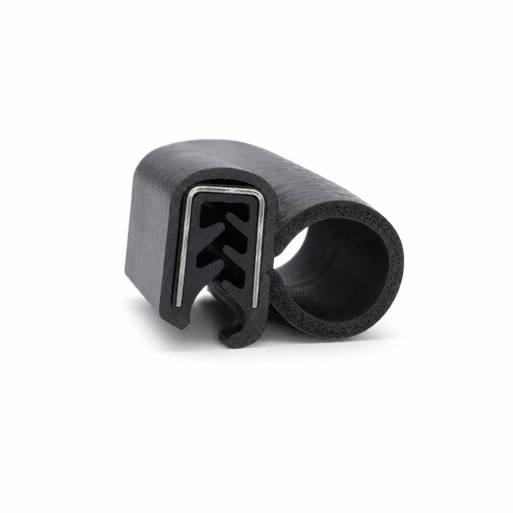 Flexible Self Grip Rubber Side Seal – Universal 1.6mm-3mm Panels