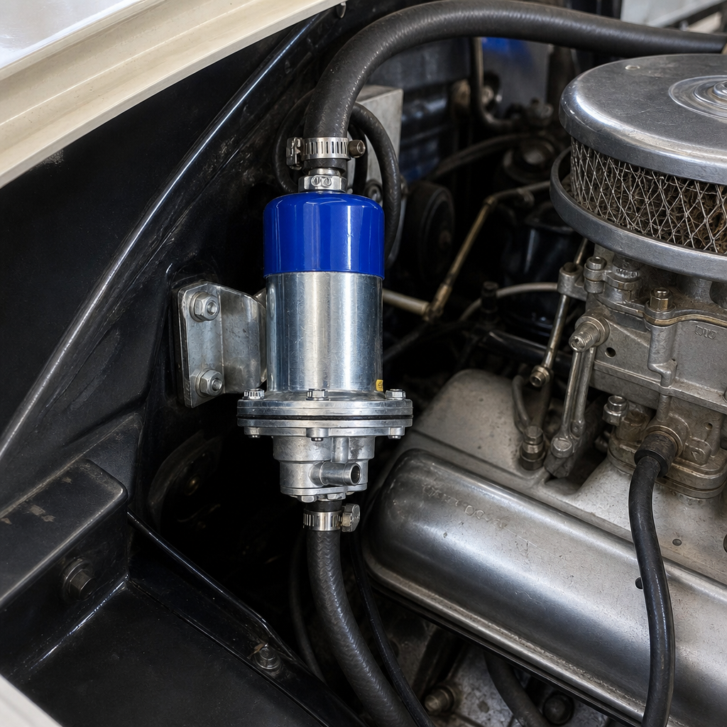 Electronic Fuel Pump – 6V Diaphragm for Classic Vehicles