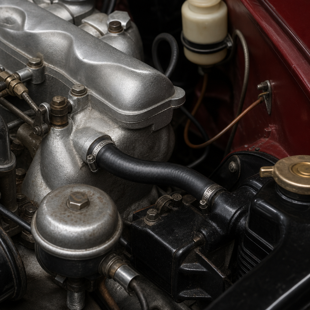 Inlet Manifold And Water Hose – Fits Triumph GT6 & Vitesse