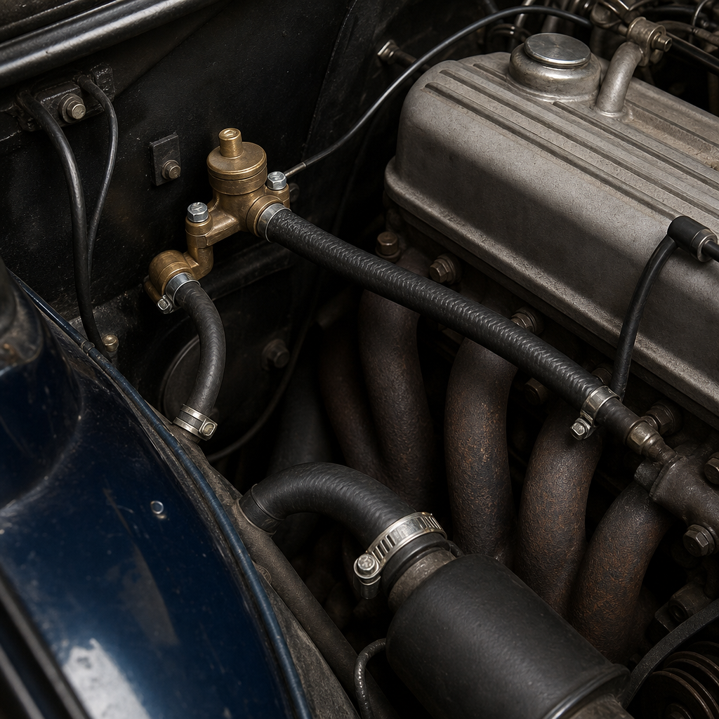 Water Valve To Manifold Heater Hose – Fits Triumph Spitfire