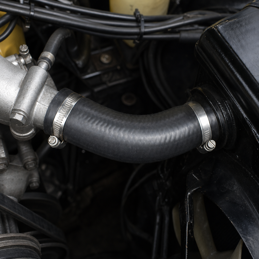 Return Steel Pipe To Water Pump Hose – Fits Triumph TR7