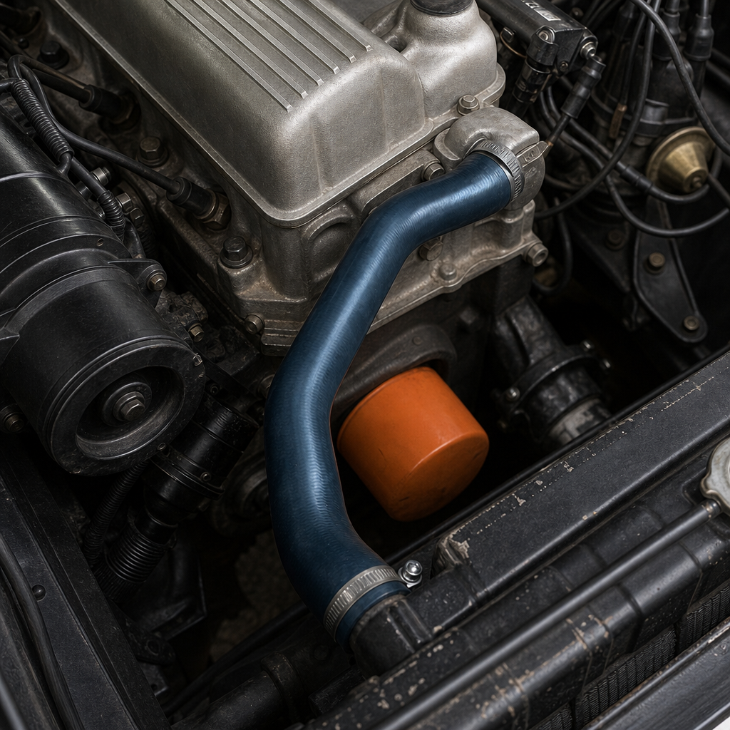 Bottom Radiator Hose – Fits Triumph TR8 (GRH603, HOSE060)