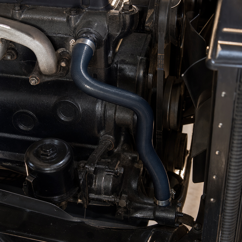 Bottom Radiator Hose – Fits MGB (from September 1976)