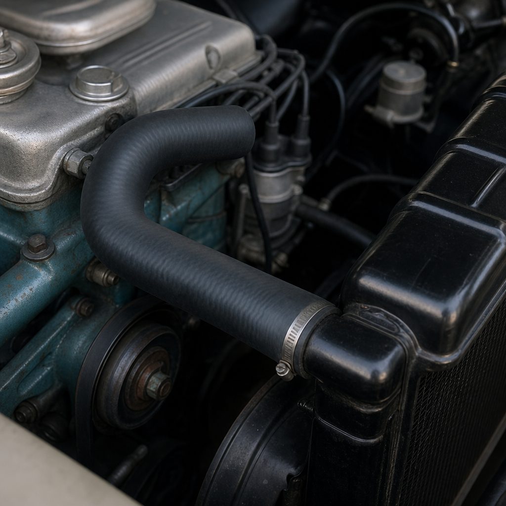 Radiator Hose – Fits Triumph Dolomite Sprint (Right Hand)