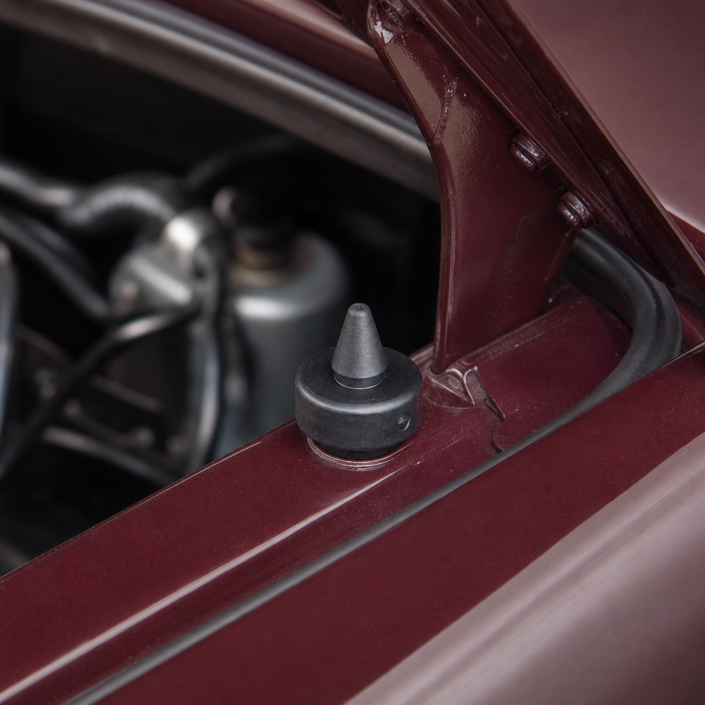 Thermoplastic Rubber Bonnet Buffers – 16mm High (Pack of 100)