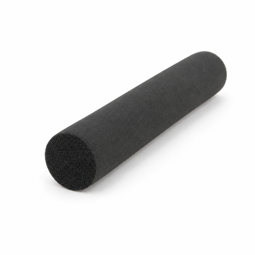 Neoprene Sponge Cord – 9.5mm Diameter, Black