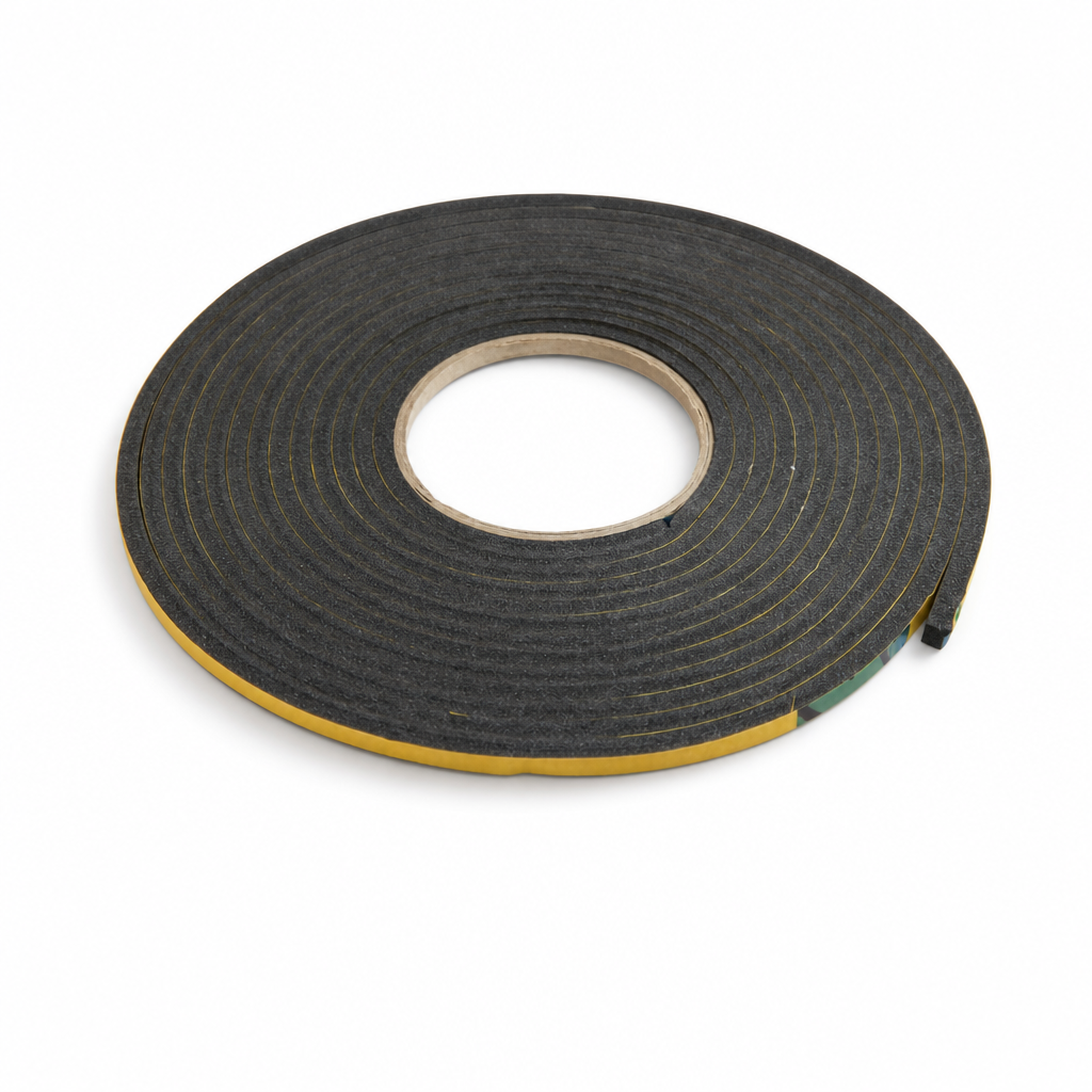 Self-Adhesive Backed Polyethylene Strip 5mm x 5mm – 5 Metre Coil