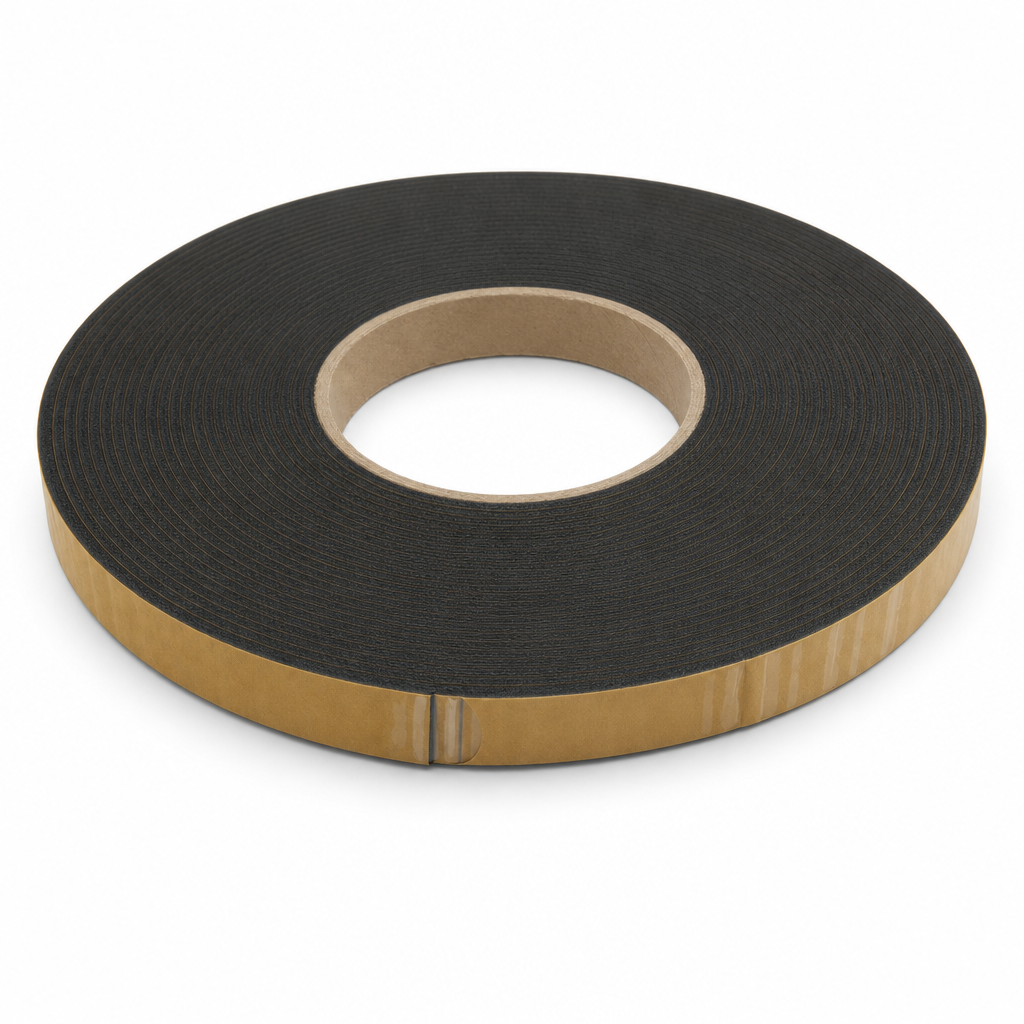 Self-Adhesive Backed Polyethylene Strip 12.5mm x 2mm – 10m Coil