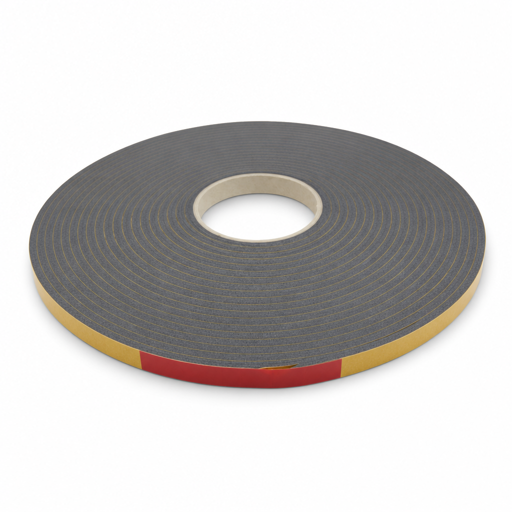 Self Adhesive Backed Polyethylene Strip 16mm x 6mm – 10m Coil