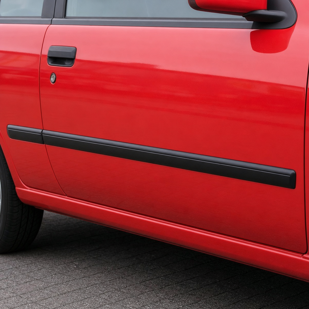 Door Moulding With Black Insert – Fits Ford Escort Mk5 XR3i (Left)