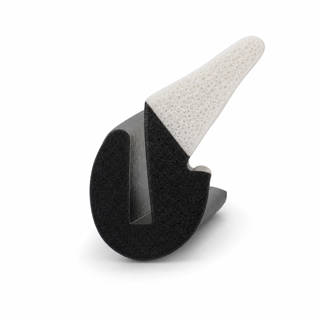 Sponge Section Dual Hardness Seal – Fits Mini & Other Classic Cars