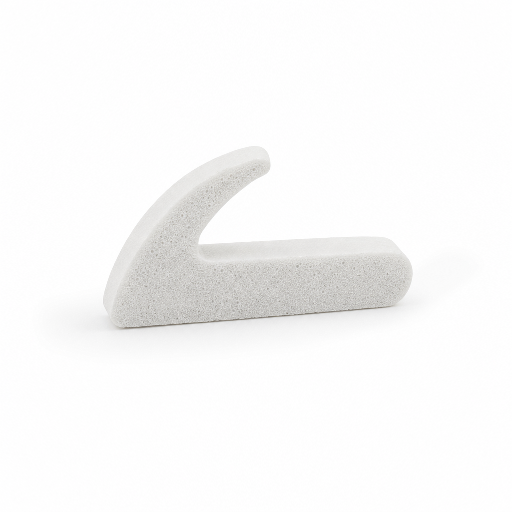 Sponge Section – White Expanded EPDM (8mm x 6mm)