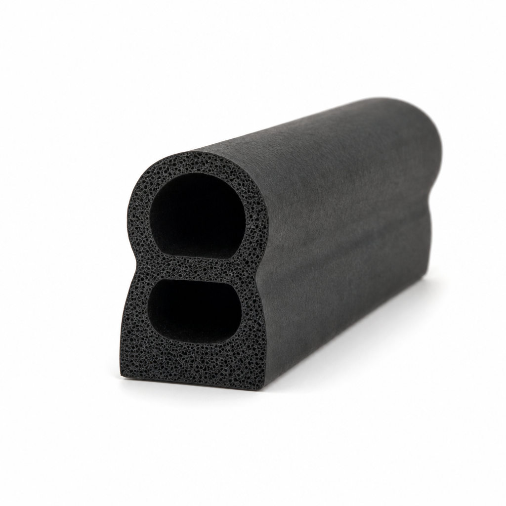 Sponge Rubber Seal – Black Expanded EPDM (10mm x 15mm)