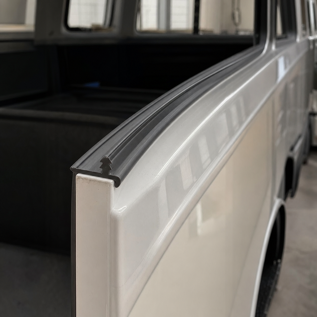 Knock On Edge Trim – 15mm Black PVC Suitable For VW Camper
