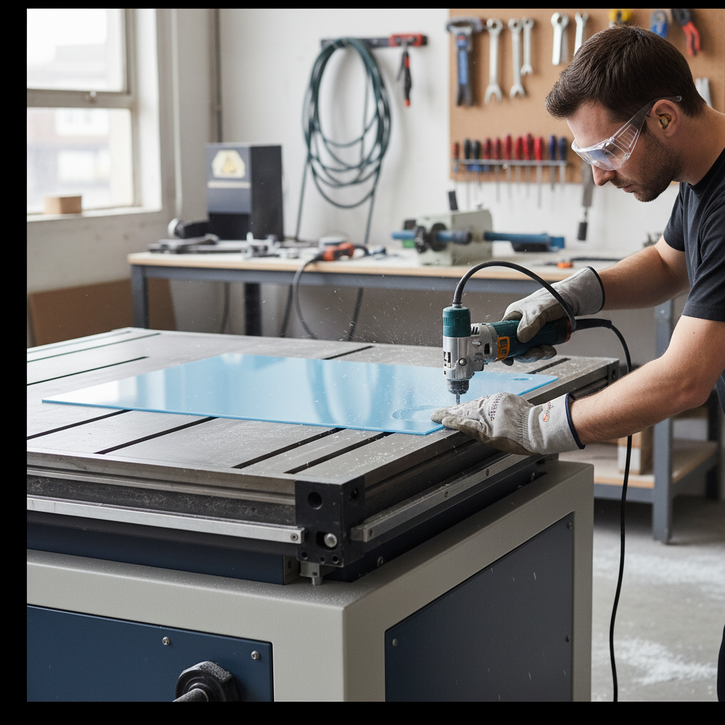 Premium Pastel Acrylic Sheet in Candy Floss Blue - 3mm Thick with Satin Finish for Interior Design and Signage Applications