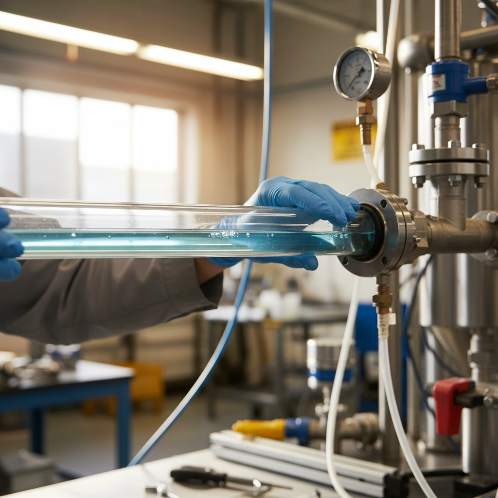 Premium Clear Acrylic Cast Tube - Versatile and Durable for Various Applications
