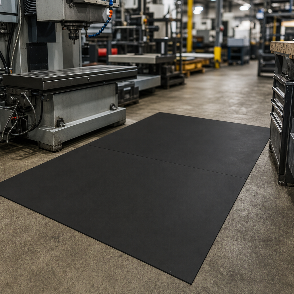 1mm Thick – Black Rubber Sheets