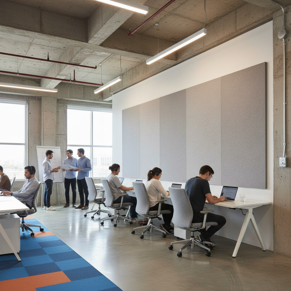 Premium 100% Recycled PET Felt Acoustic Panel 2440 x 1220 x 9mm with High Noise Reduction Performance