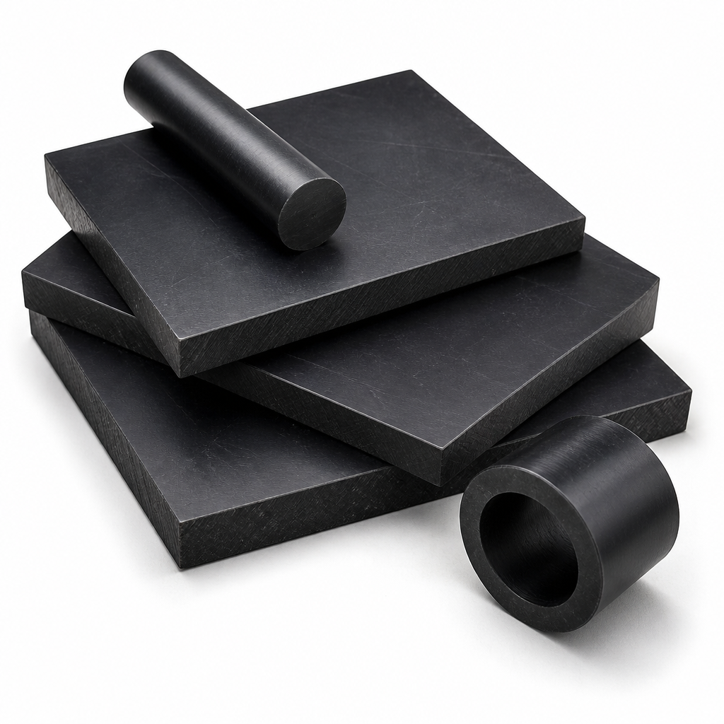 Nylon 66 Black Sheet 10mm to 100mm thick for Conveyor parts & gears