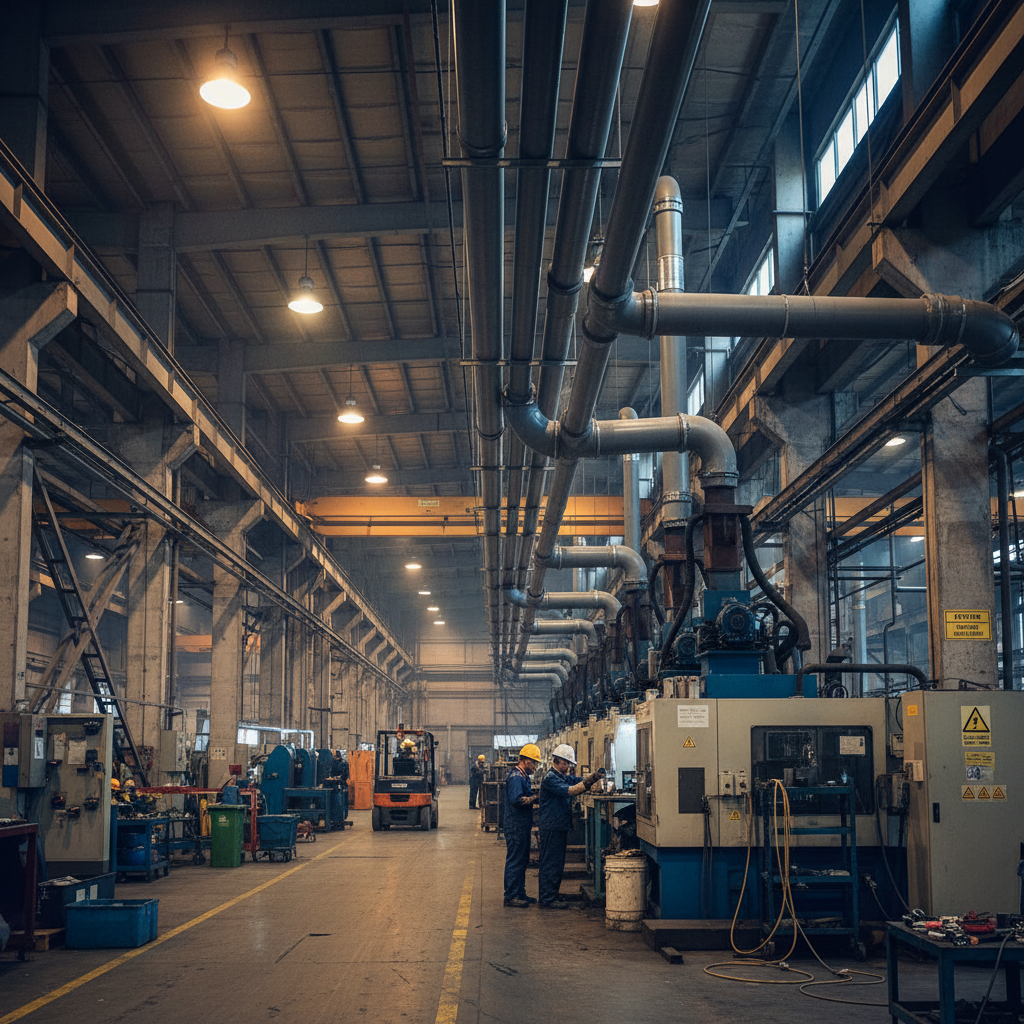 Premium 90° Ventilation T Piece - Versatile PVC Ducting for Industrial and Commercial Applications