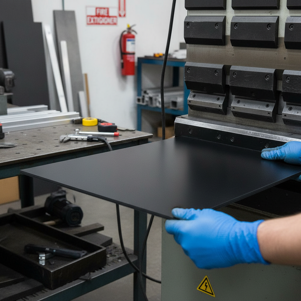 Premium Polycarbonate Black Sheet with UV Protection - Durable, Lightweight and Impact-Resistant Material for Versatile Applications