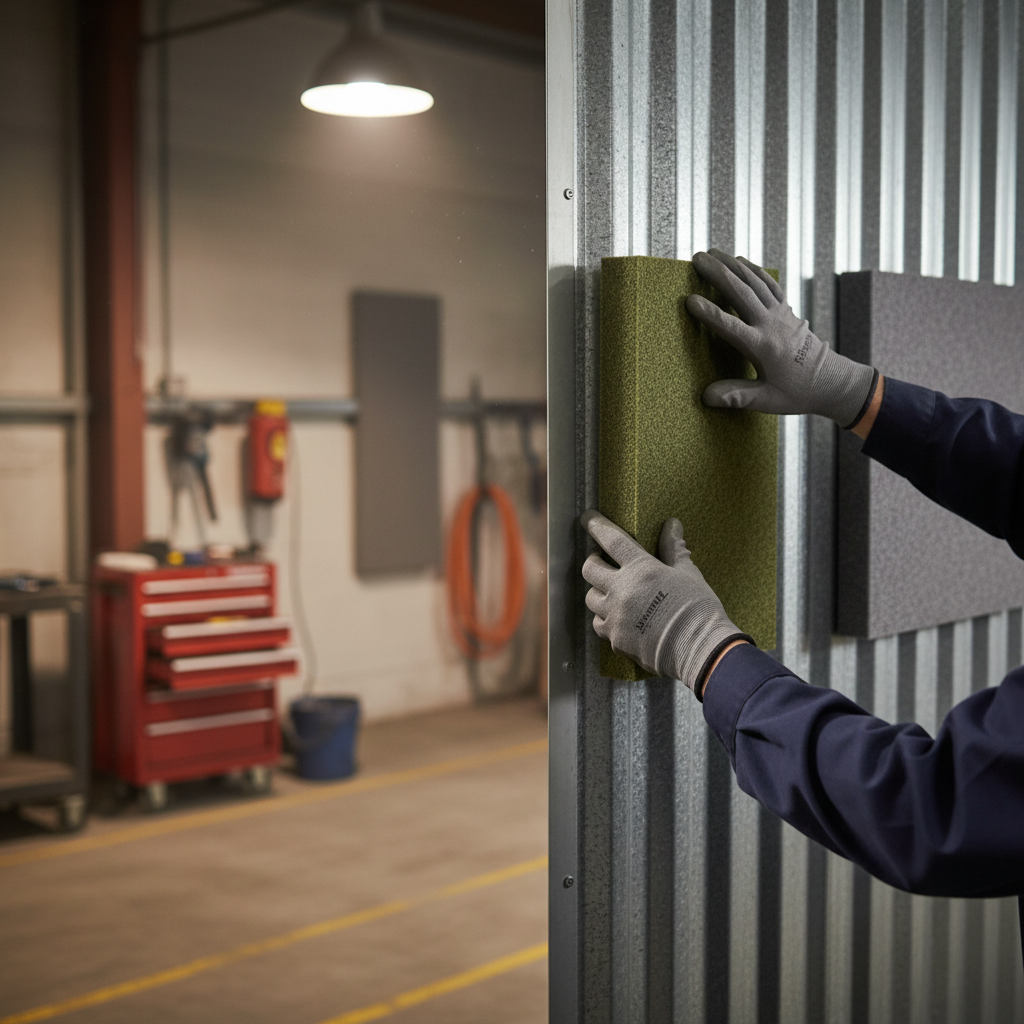 High-Performance PET Felt Acoustic Panel in Olive Green - Eco-Friendly, Fire Retardant, Customizable for Various Applications