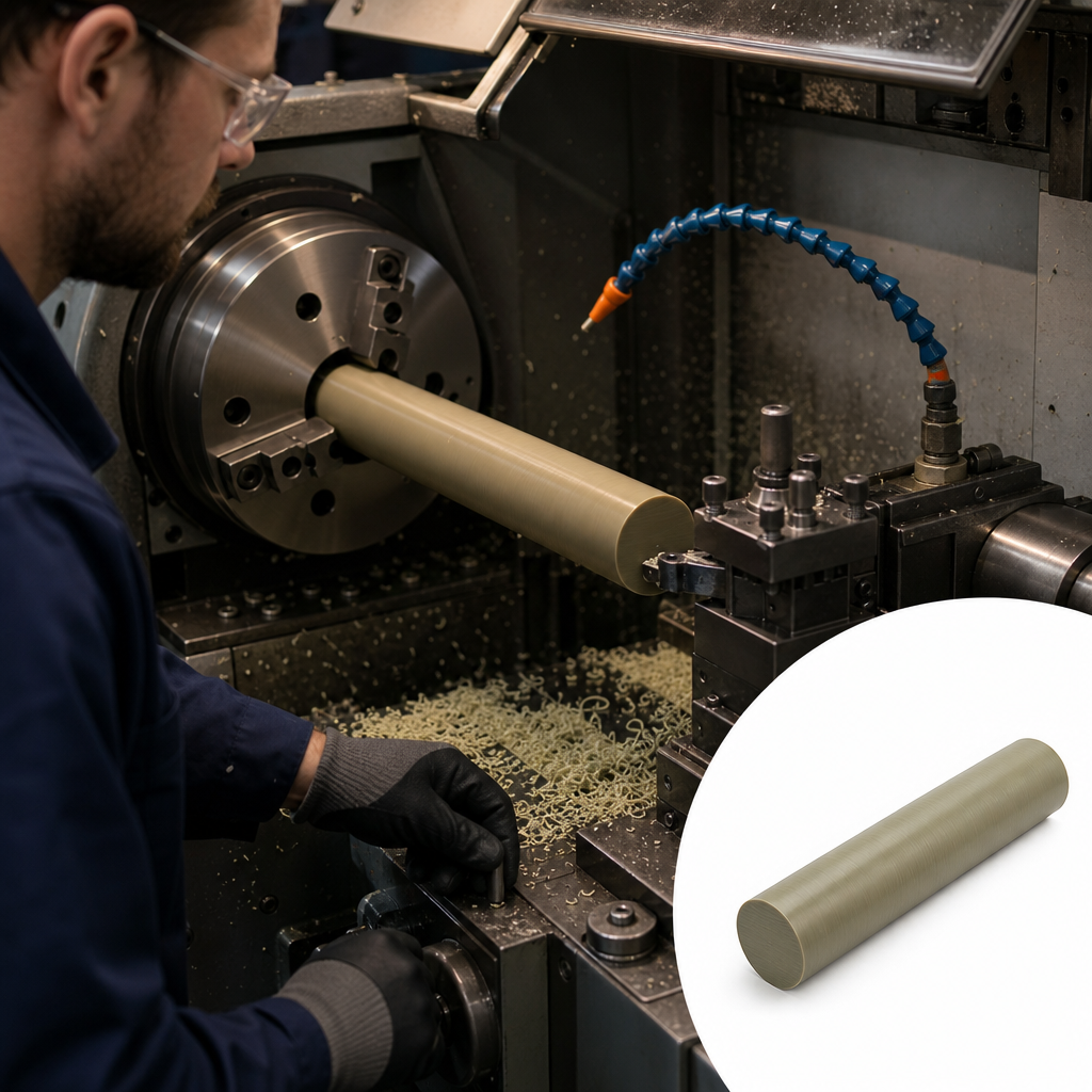 PEEK Rod 110mm Diameter for Aerospace & Medical Applications 110mm to 180mm diameter