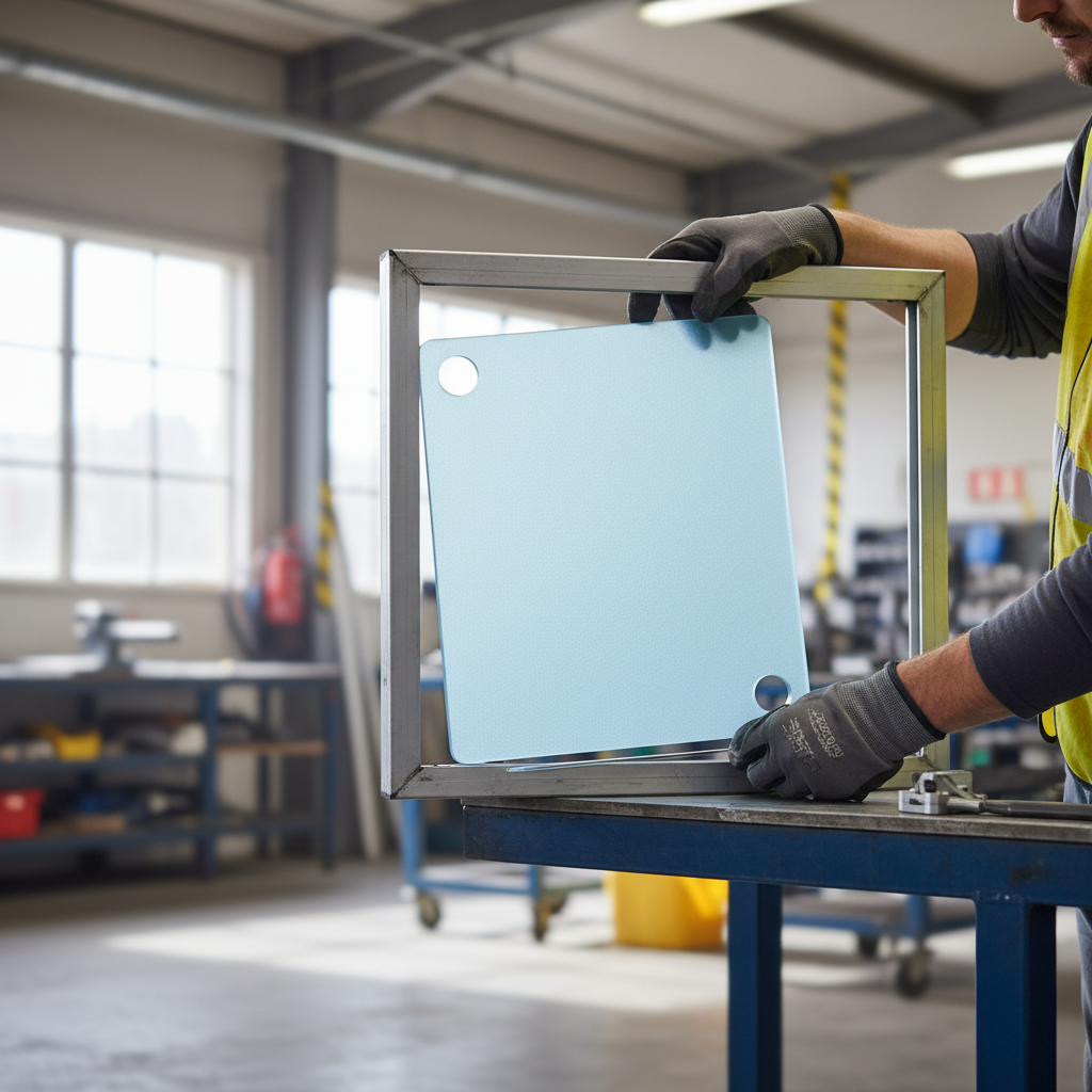 Premium High-Performance Acrylic Sheet in Electric Blue - Durable, UV-Resistant, and Versatile for Interior Design and Signage