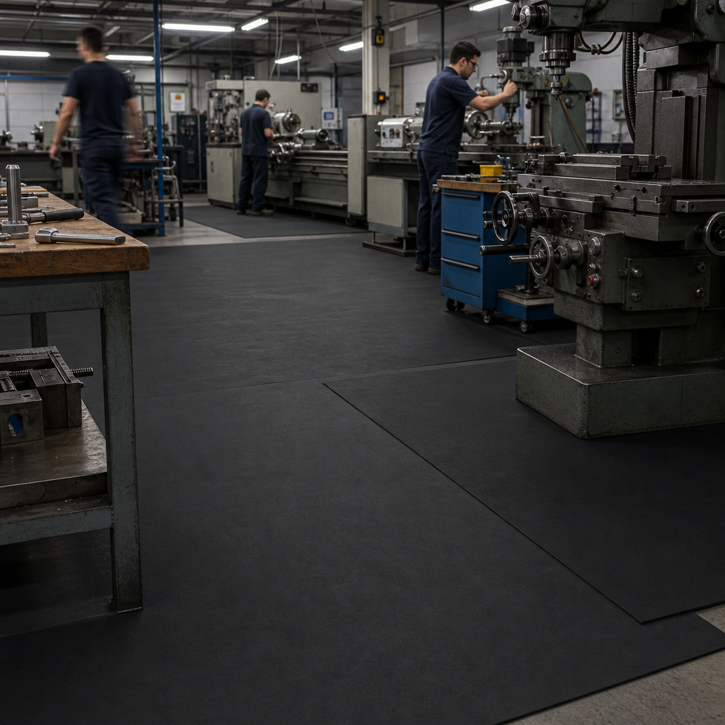 2mm Thick – Black Rubber Sheets