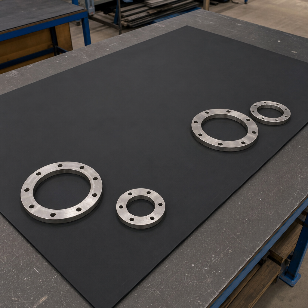 Solid Nitrile Rubber Sheet 1400mm x 1000mm x 3mm