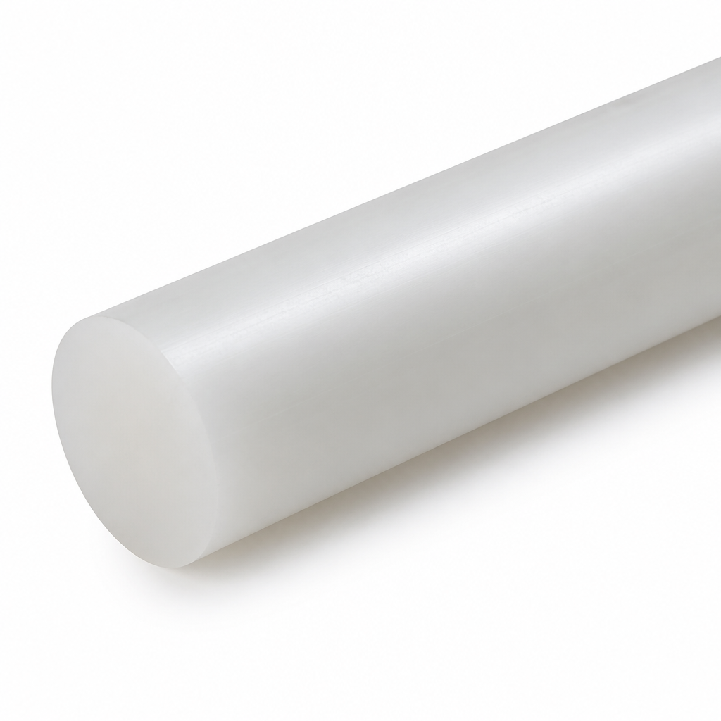 Acetal Natural Rod 90mm dia for Seals & Gears 90mm to 250mm diameter