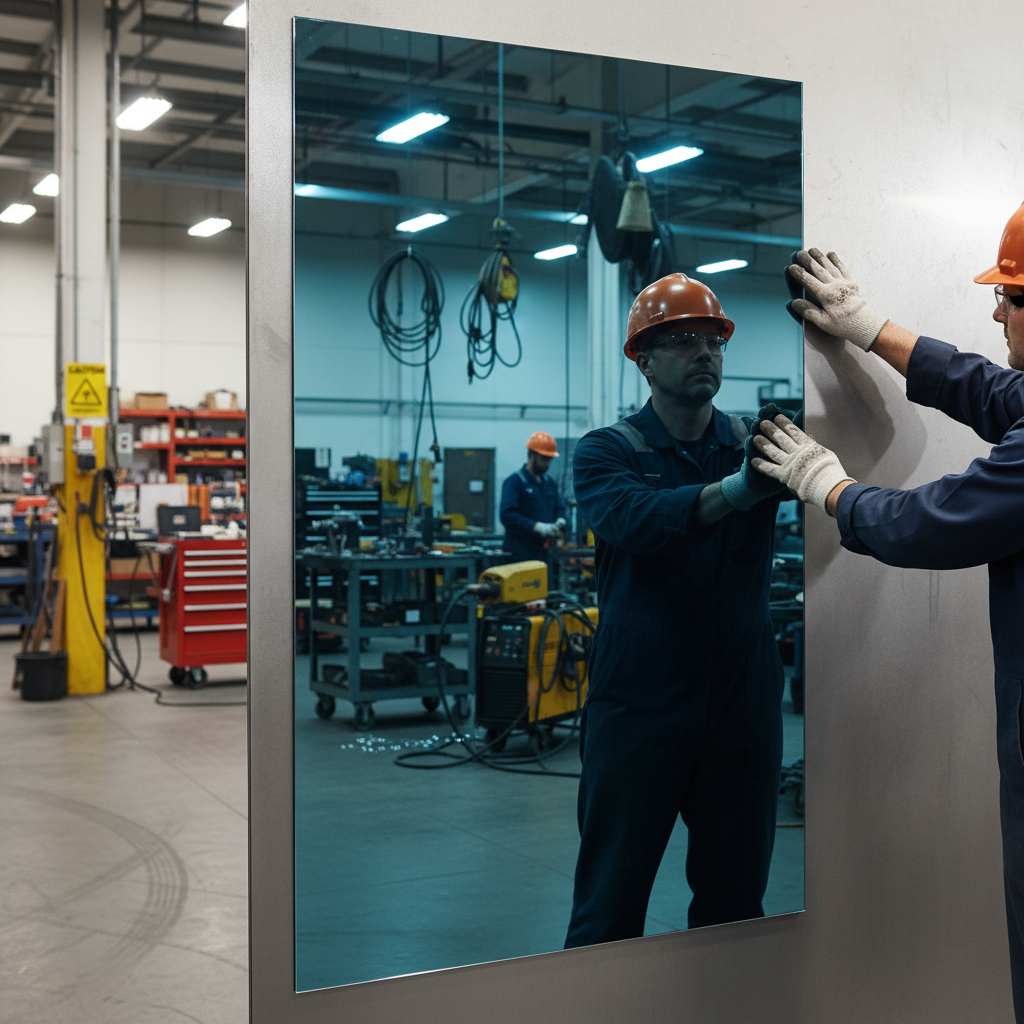 Premium Acrylic Mirror Sheet in Teal - High-Performance, Lightweight, Shatter-Resistant Material for Various Applications