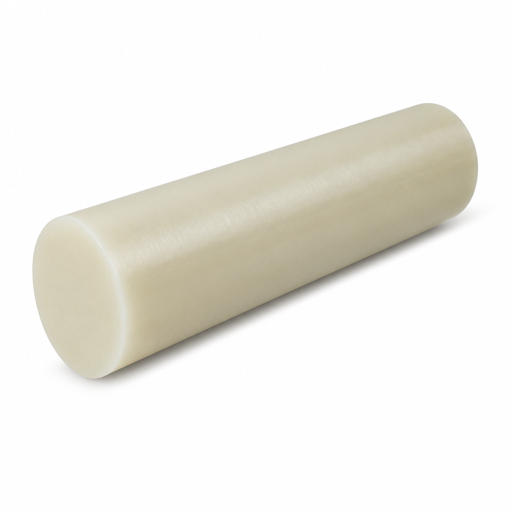 Cast Nylon 6 Rod for Engineering Applications 6mm to 90mm diameter