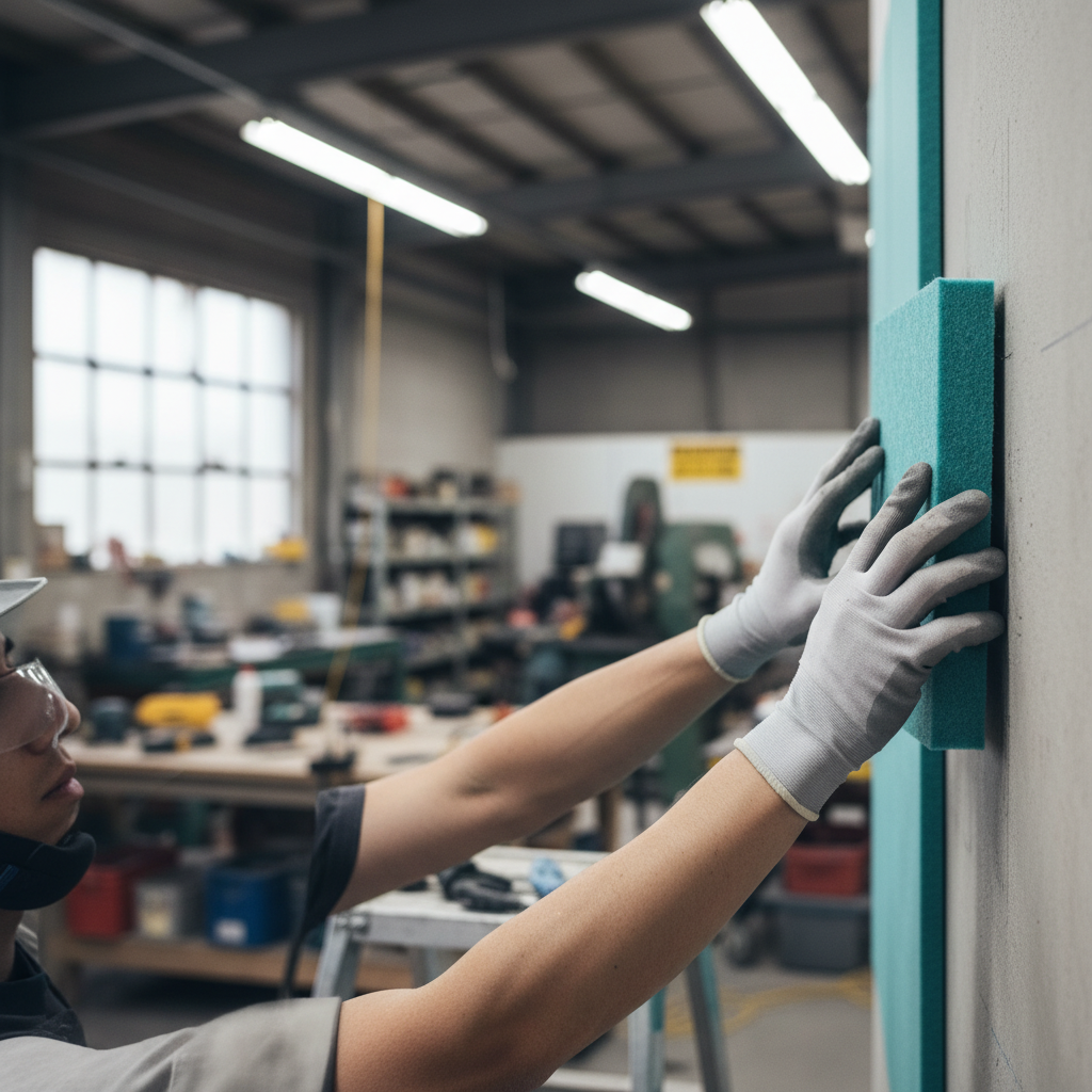 Premium PET Felt Acoustic Panel in Peacock Blue - High-Performance Sound Absorption for Offices and Studios