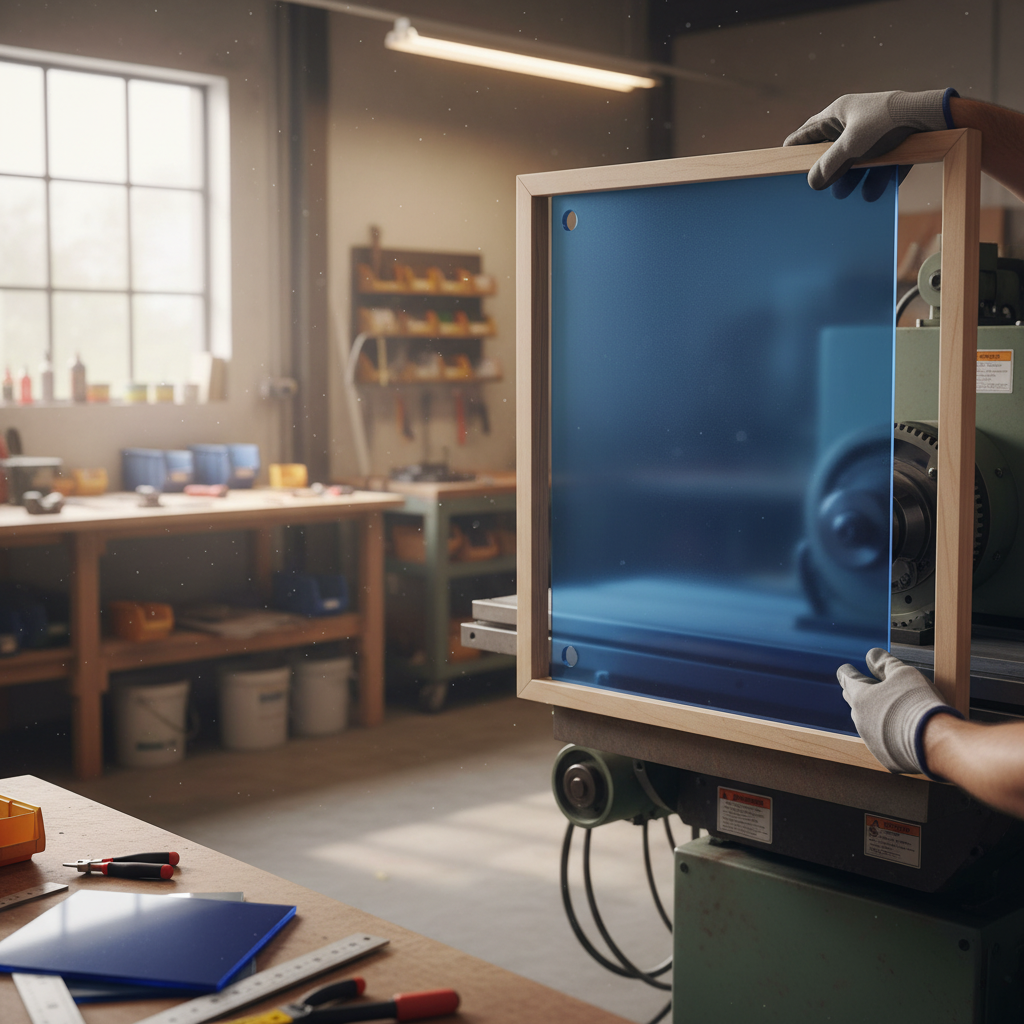 Premium Acrylic Sheet in Sapphire Blue - Durable, Double-Sided Matt Finish for Interior Design and Retail Applications