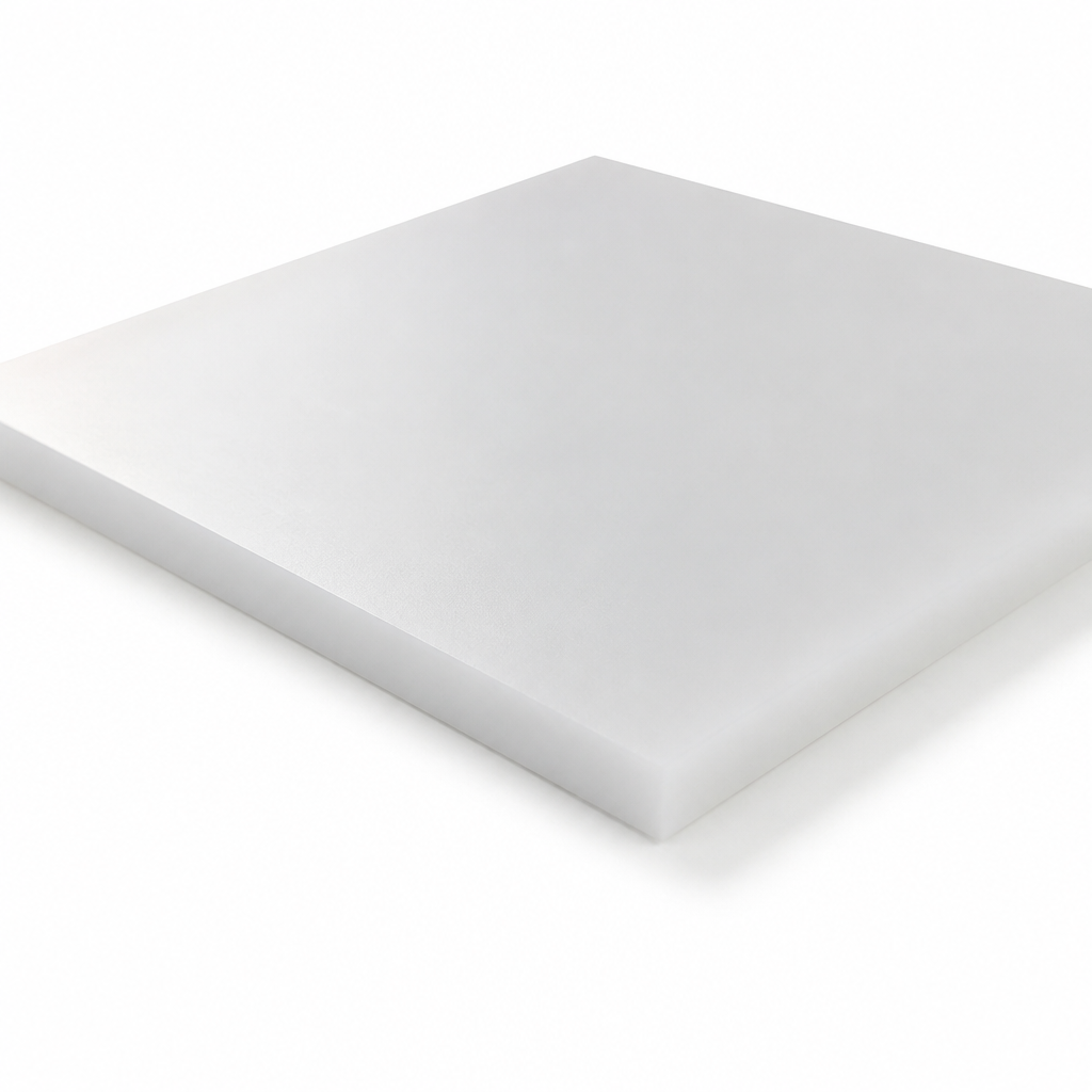 Ultra-High Molecular Weight Polyethylene Natural Sheet for Food Processing 5mm to 40mm thick
