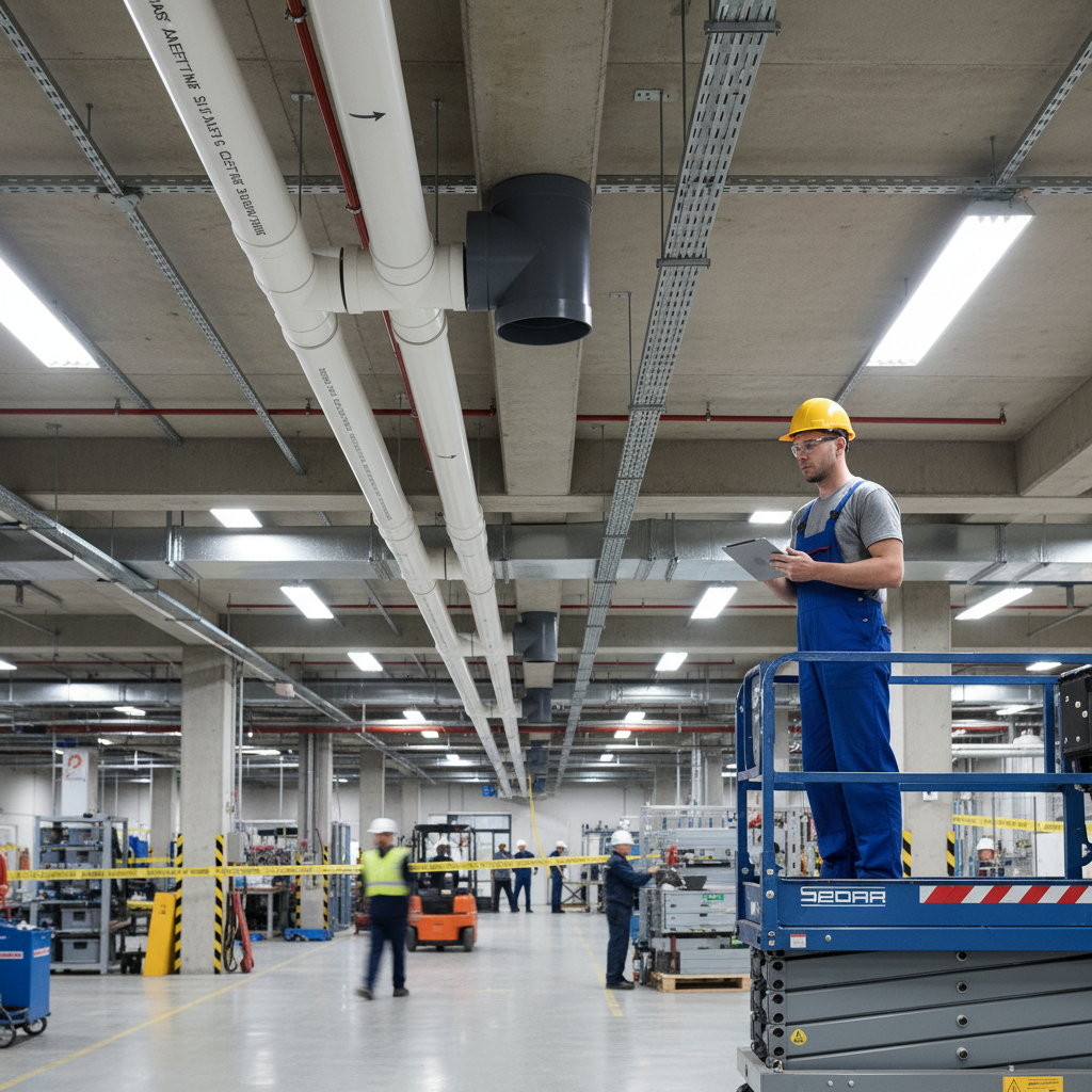 Professional 90° Ventilation T Piece - Durable PPS Material for Industrial and Commercial Use