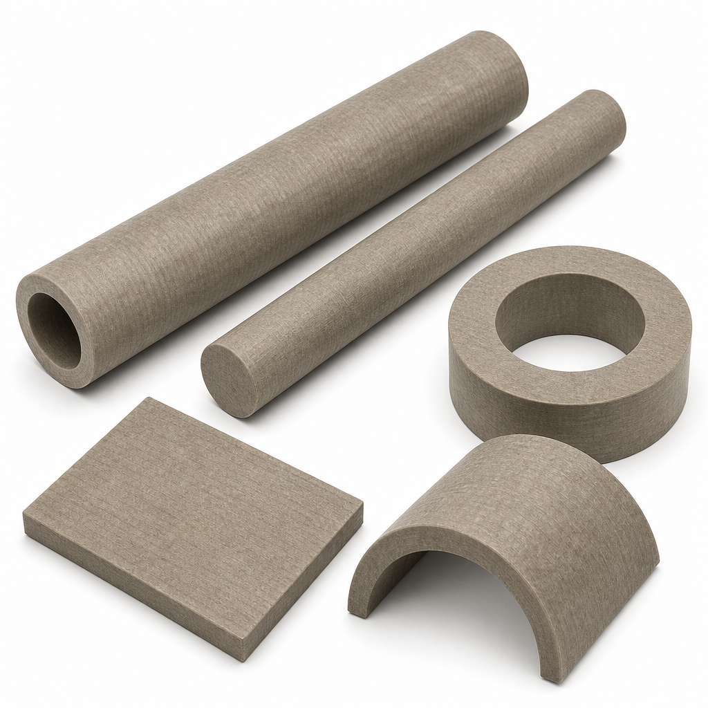 Peek 1000 Natural (brownish-grey) Rod 6mm to 16mm dia for Bearings & wear pads