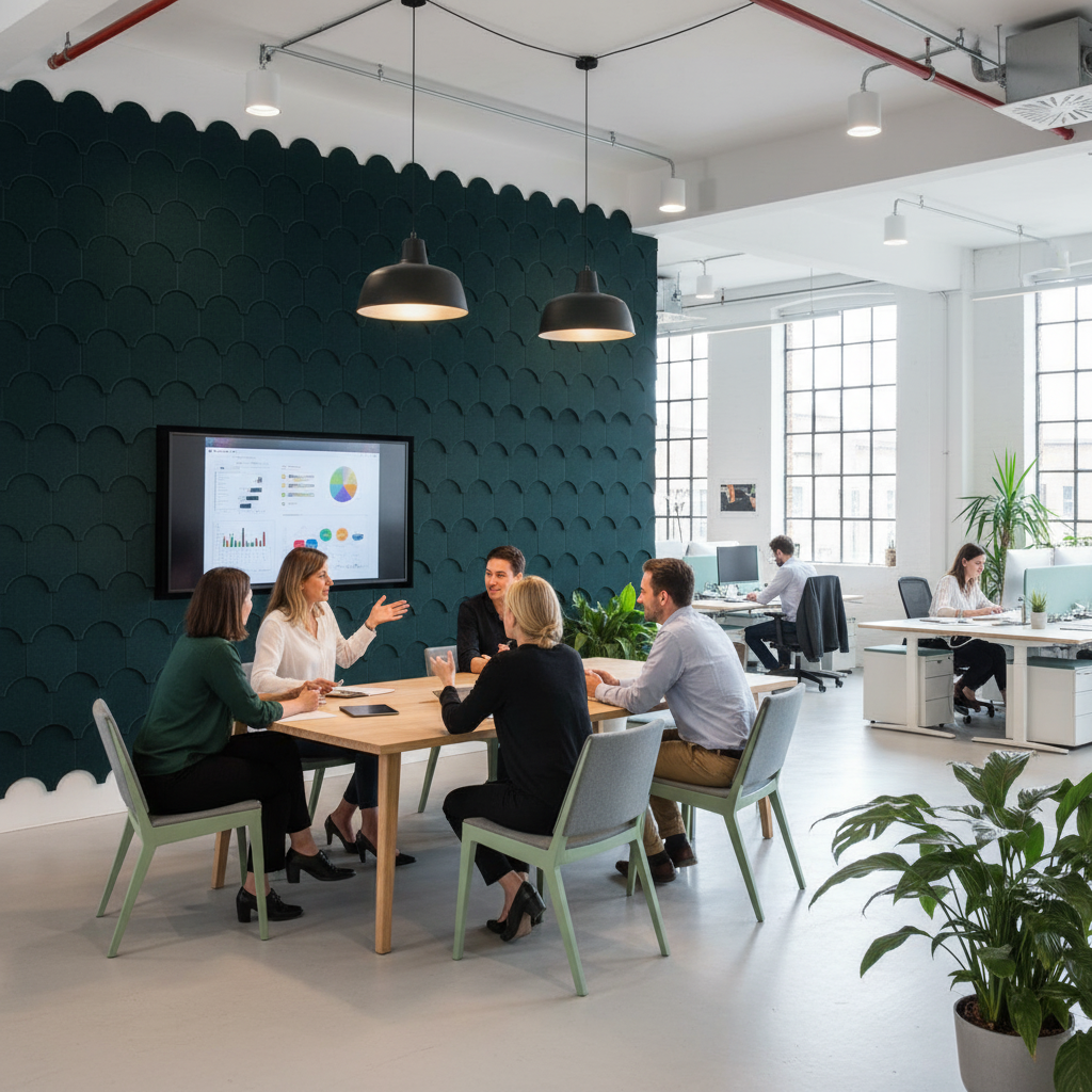 Premium 100% Recycled PET Felt Acoustic Wall Shingle 9mm - Pack of 15 with Outstanding Noise Absorption