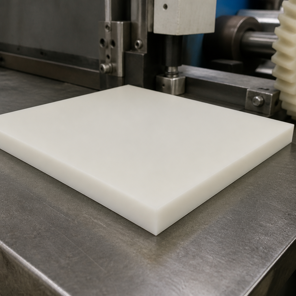 Cast Nylon 6 Sheet for Engineering Applications 60mm to 100mm thick