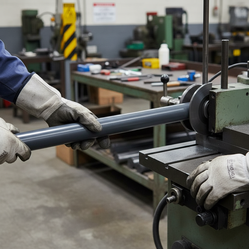 High-Performance Carbon Filled PTFE Rod - Black, Durable, and Versatile for Aerospace, Electrical, and Automotive Applications