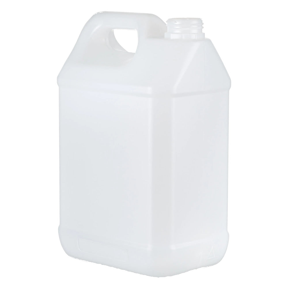 Heavy-Duty Plastic Jerrycan – Economy, Tamper-Evident, and Leak-Resistant (Red, White)