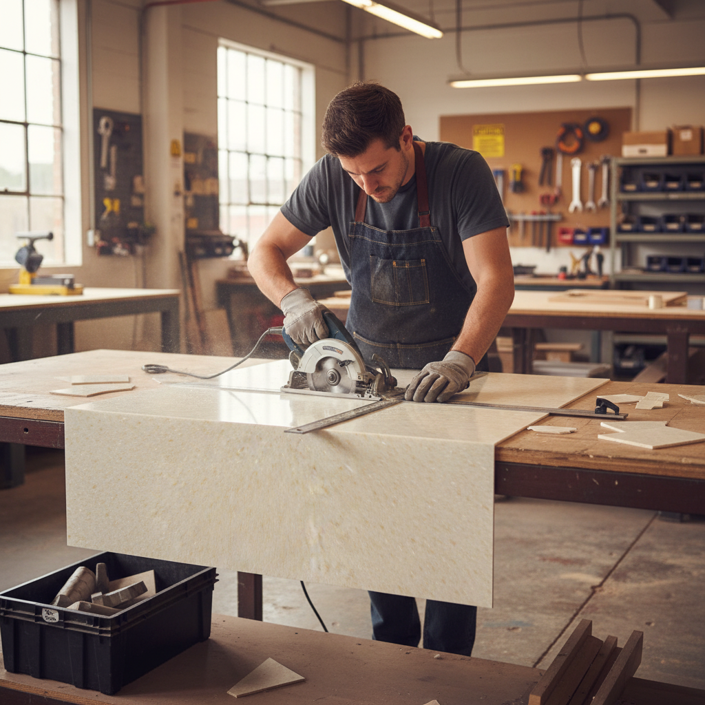 Premium 100% Recycled Plastic Sheet - Waterproof, UV Resistant with Organic Salt Dune Design for Sustainable Applications