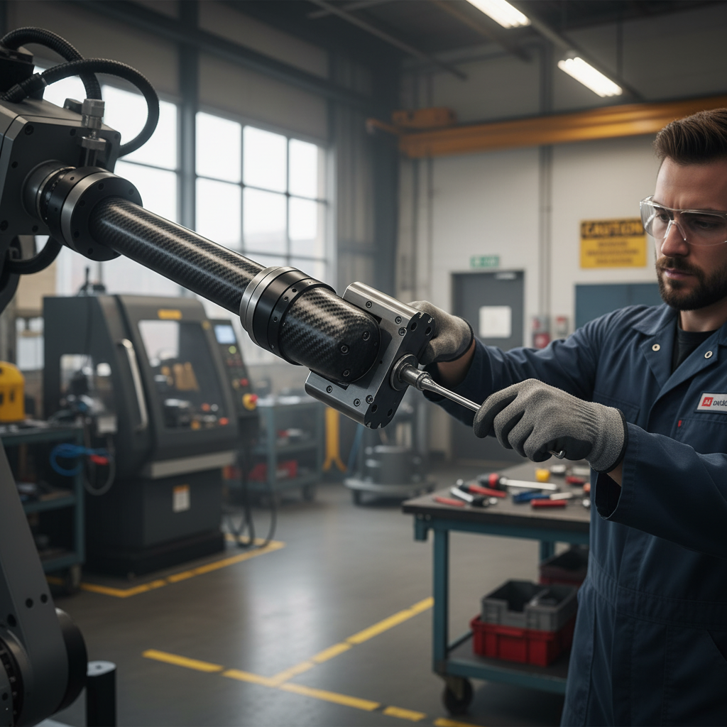 Premium Pullbraided Carbon Fibre Tube - Ultra-Light, High Strength with Smooth Finish for Electronics and Robotics