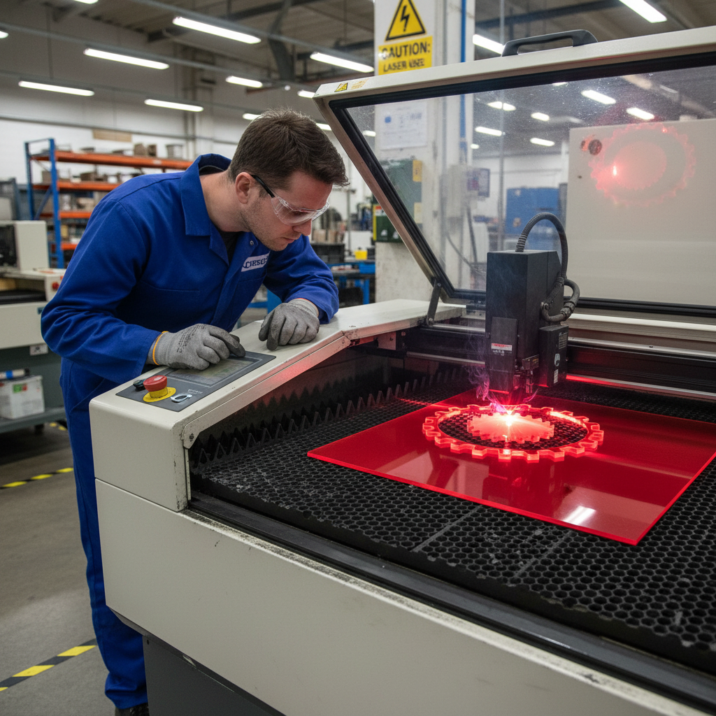 Premium Red Acrylic Sheet - High-Performance, Durable with Excellent Surface Hardness and Long-Lasting Color Consistency