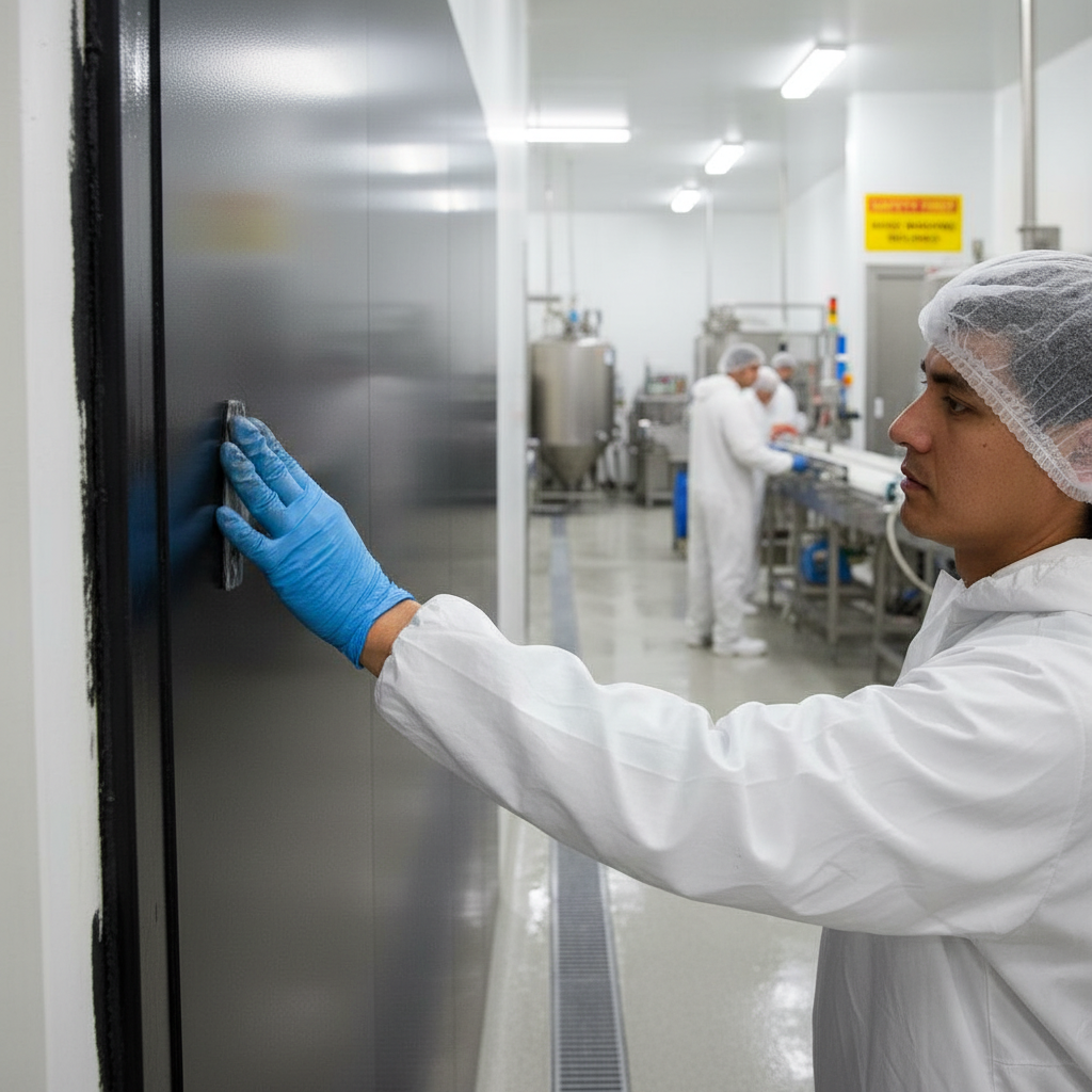 Premium Hygienic Cladding Black Sheet - PVC Material, High Chemical Resistance, Easy Installation and Maintenance